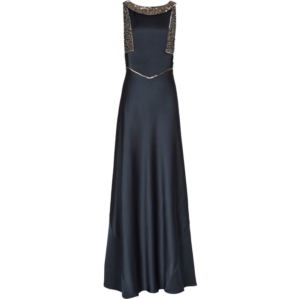 Reiss Antibel Beaded Formal Gown - Picture 2 of 10